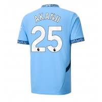 Camiseta Manchester City Manuel Akanji #25 Primera Equipación Replica 2024-25 mangas cortas